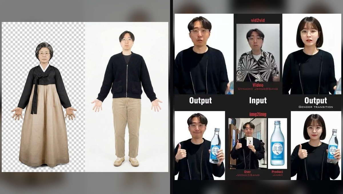 AI 액터와 AI 모델 제작 R&D reference