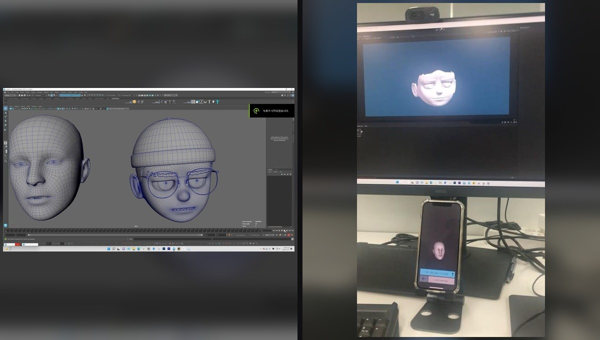 실시간 3D 페이셜 캡처 R&D reference