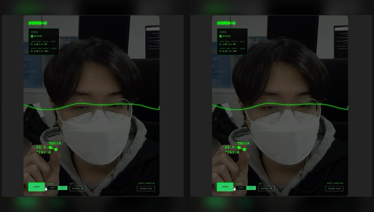 실시간 인터랙티브 사운드와 비주얼 변환 R&D reference